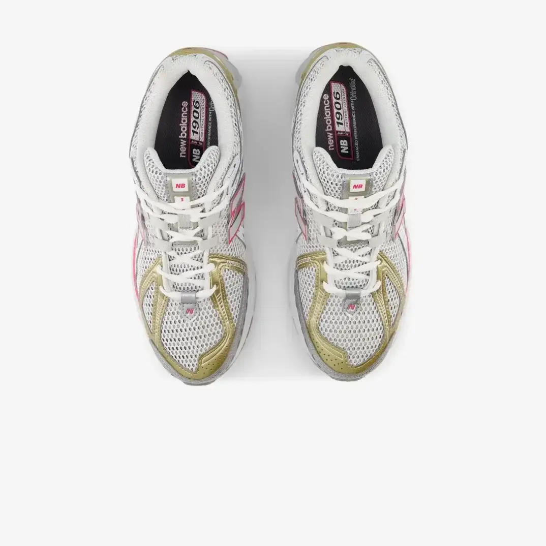 1906R Spor Ayakkabı BeyazSarı - 4