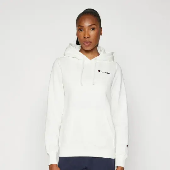 Eco Organic Cotton Kadın Hoodie Beyaz