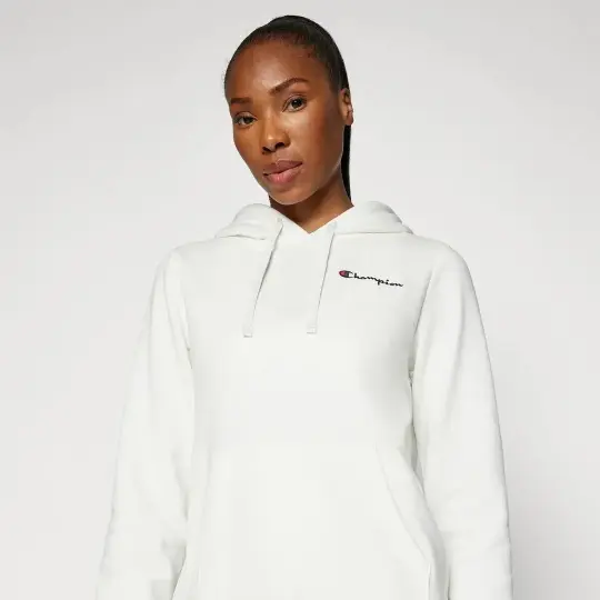 Eco Organic Cotton Kadın Hoodie Beyaz - 4