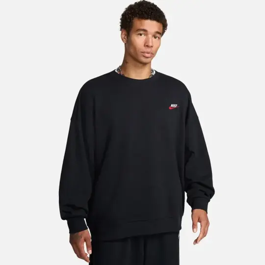 Foundation Club Fleece Sweatshirt Siyah