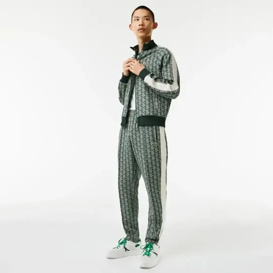 Monogram Eşofman Altı Yeşil