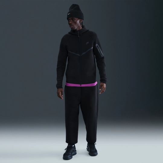 Tech Full-Zip Windrunner Hoodie Siyah - 3