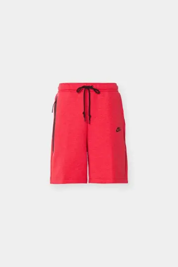 Yeni Tech Fleece Şort Kırmızı